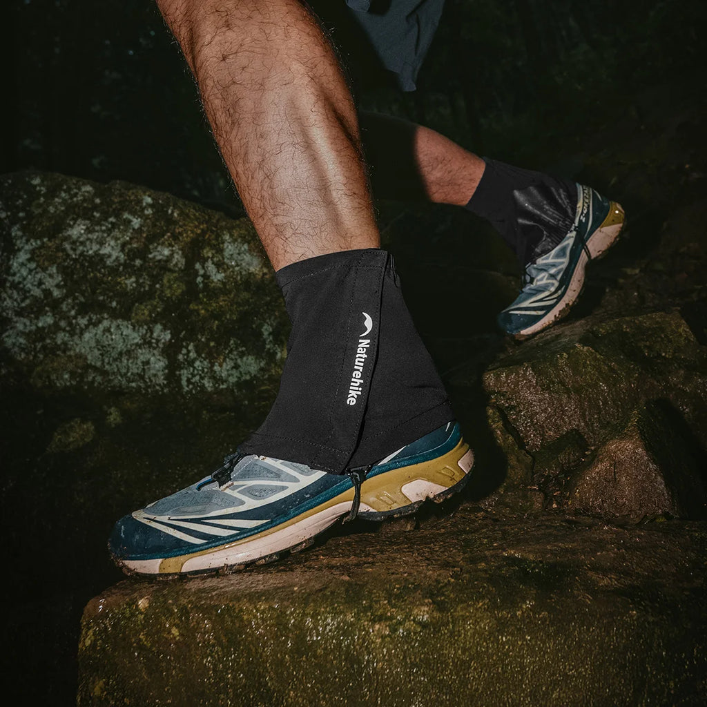 Naturehike Lingpao High Elasticity Hiking Leg Covers Outdoor Trail Running Breathable Waterproof Sports Gaiters CNK2650DS012