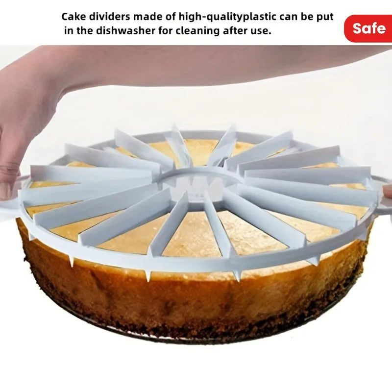 Multi Functional Cake Slicer -14/16 Slicer, Suitable for Cheesecake and Pastries, Heat-resistant Dishwasher