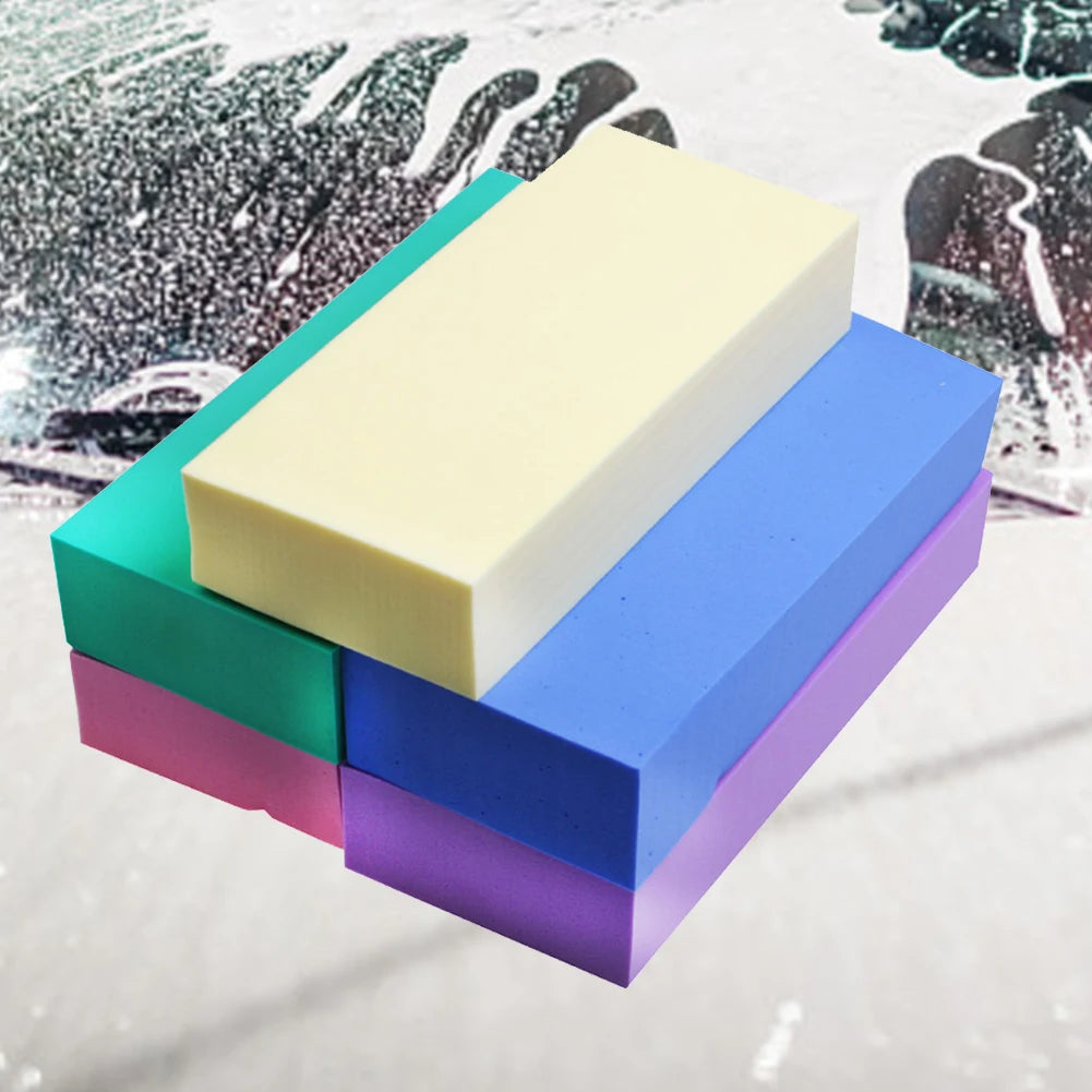 PVA Absorbent Sponge Ultra Soft Car Washing Sponge Wear-resistant Car Wash Sponge Block Dusting Tools Auto Supplies