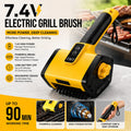 BBQ Grill Brush 2-Speed Settings 800RPM Electric Grill Brush Grill Cleaner 3000 mAh for Outdoor Griddles Picnic Barbecue Kitchen