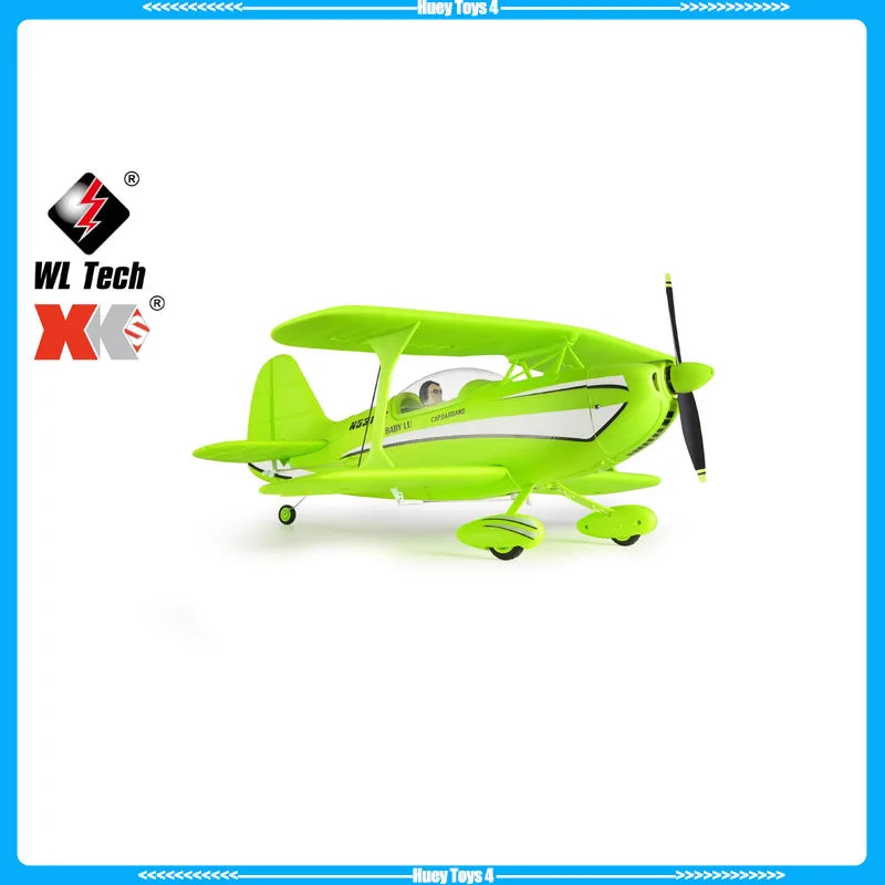 New Wltoys A310 Four Way Biplane 3d/6g Beech D17s Biplane High Simulation Brushless Rc Realistic Toy Gift