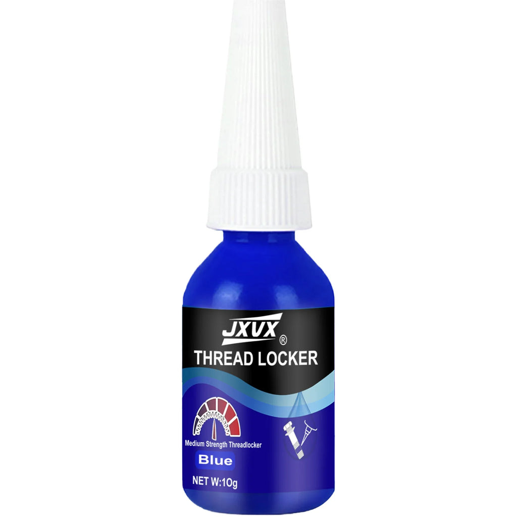 Threadlocker Blue/Red removable Universal Threadlocking compound Anaerobic adhesive Sealant For Bolts/Nuts/Fasteners - Prevents Loosening/Corrosion, oil-resistant, high-temperature resistant Assemblies.