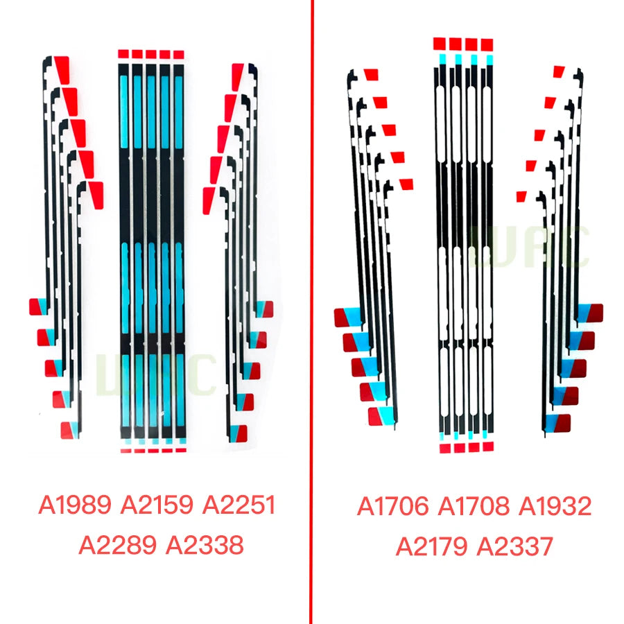 New LCD Screen Adhesive For Macbook Pro Air 13"14" 15" 16"A1706 A1932 A2337 A2681 A2941 A2442 A2485 Strip Sticker Tape 2016-2024