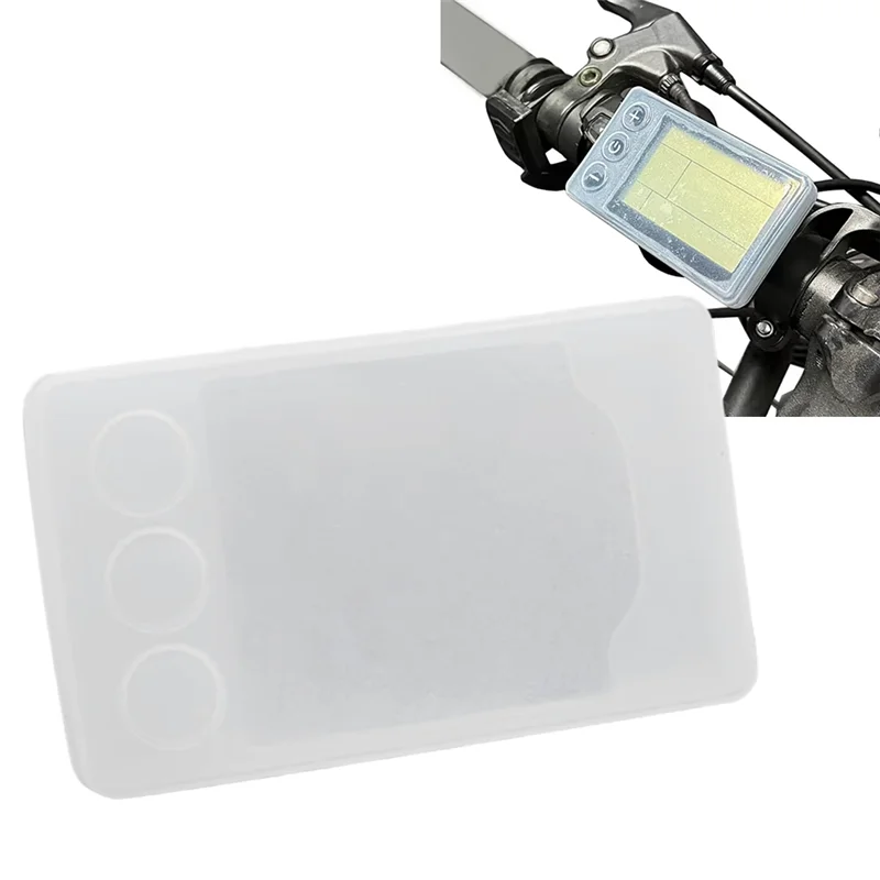 NALFI-Electric Bike Display Silicone Case For S866 LCD Display Scooter Control Panel Dust Cover Electric Scooter Accessories