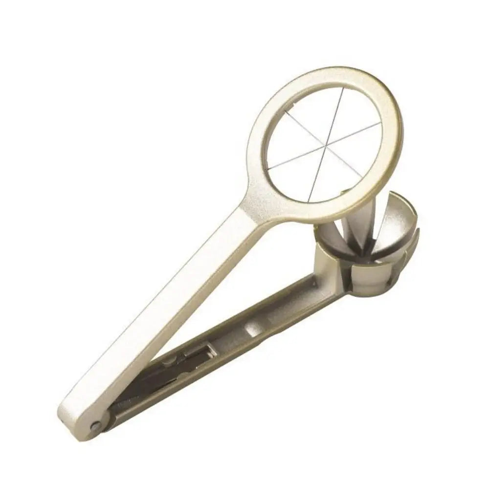 Aluminum Alloy Manual Egg Cutter Portable Multi-functional Egg Slicer Non-slip Section Divider Preserved Egg Splitter Kitchen