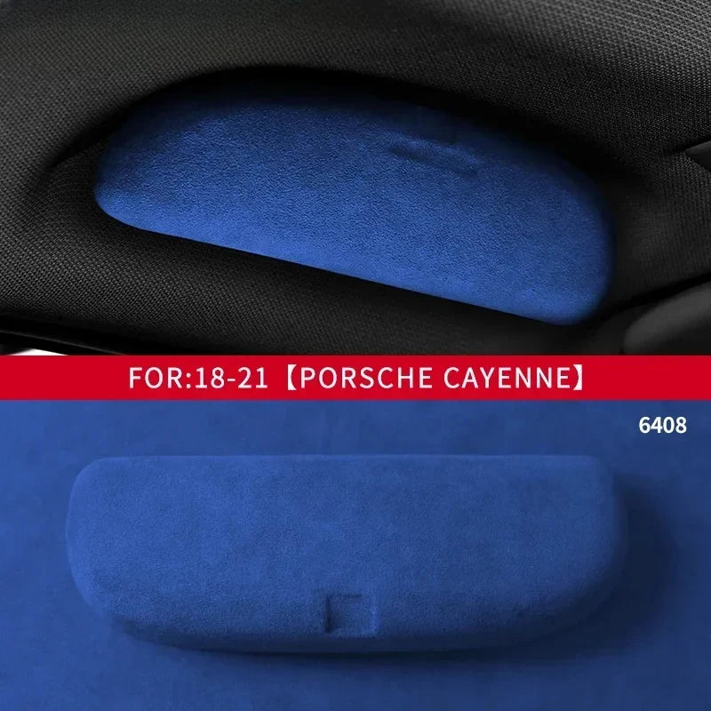 Car Interior Refitted Roof Handle Glasses Case Sunglasses Box Storage Organizer For Porsche Palamera Cayenne Macan
