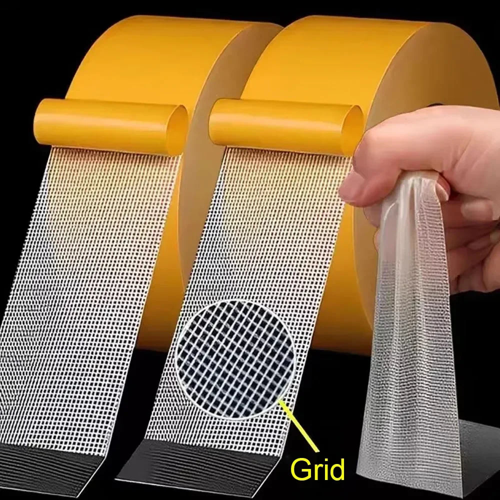 Ultra-thin Double-sided Tape Super Adhesive Double-sided Tape, Leather, Carpet, Wall & Floor Fixing - Home Renovation!
