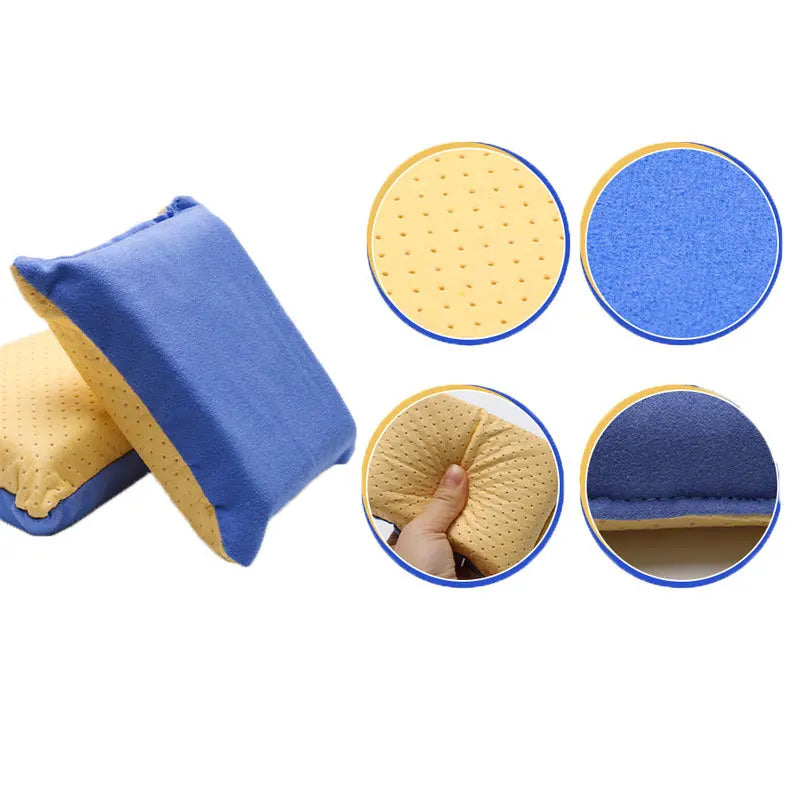 PVA Absorbent Sponge Streak Free Cleaner For Car Windshield Multi-purpose Mirror Cleaning Pad Anti-fog Wipe Auto Cleaning Sponge