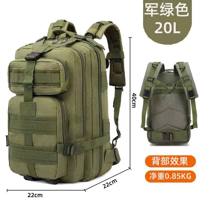 20L/45L 1680D Nylon Waterproof Trekking Fishing Hunting Bag Backpack Outdoor Rucksacks Tactical Sports Camping Hiking