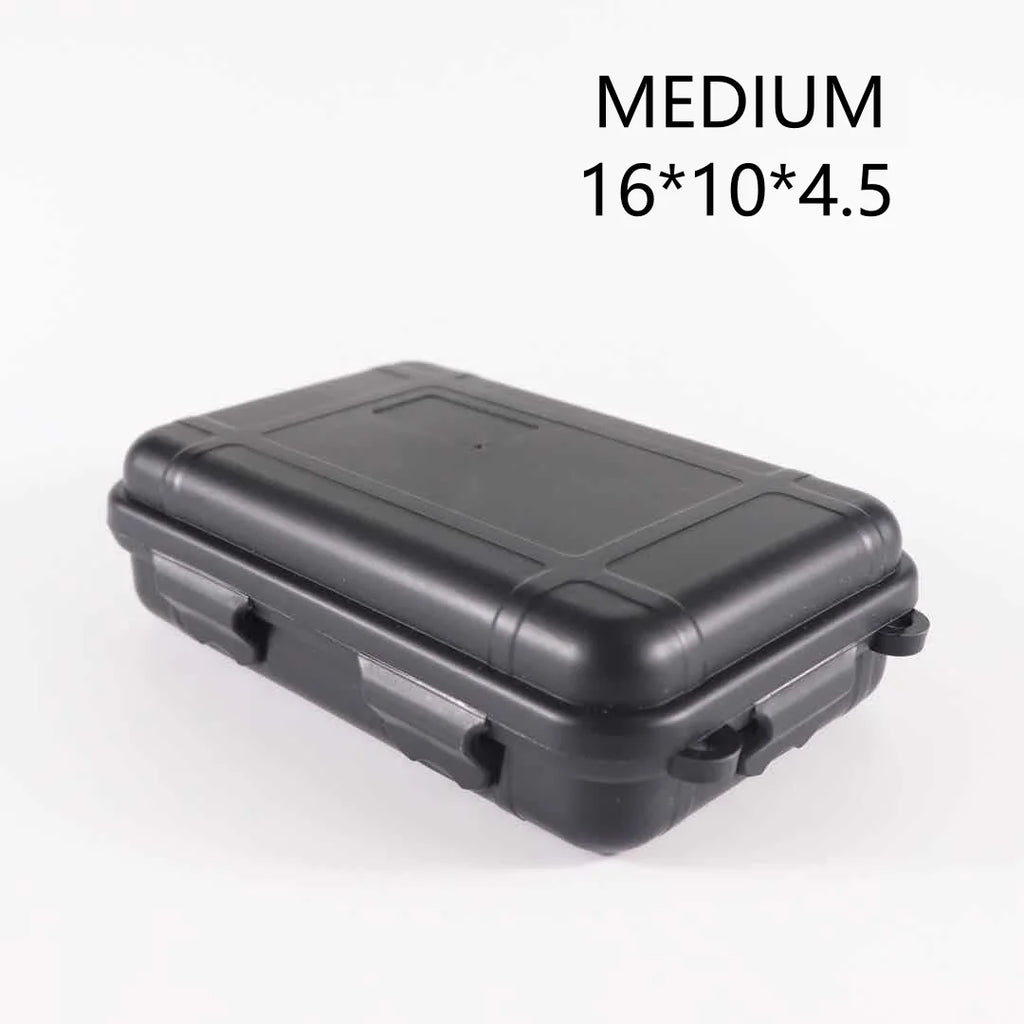 Outdoor Waterproof Survival Sealed Box | Dustproof Shockproof Plastic EDC Tools | Storage Container Case Holder