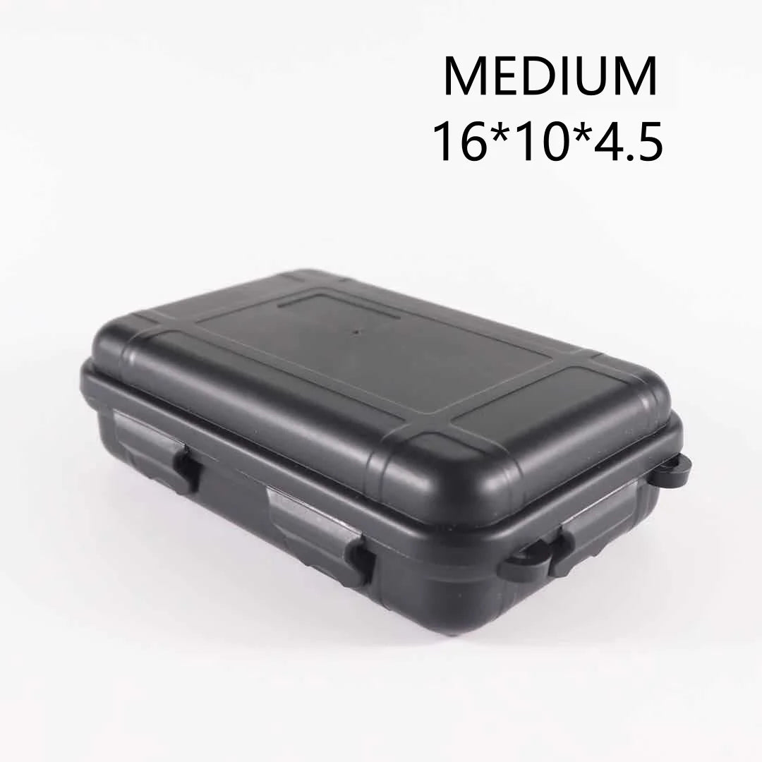 Outdoor Waterproof Survival Sealed Box | Dustproof Shockproof Plastic EDC Tools | Storage Container Case Holder