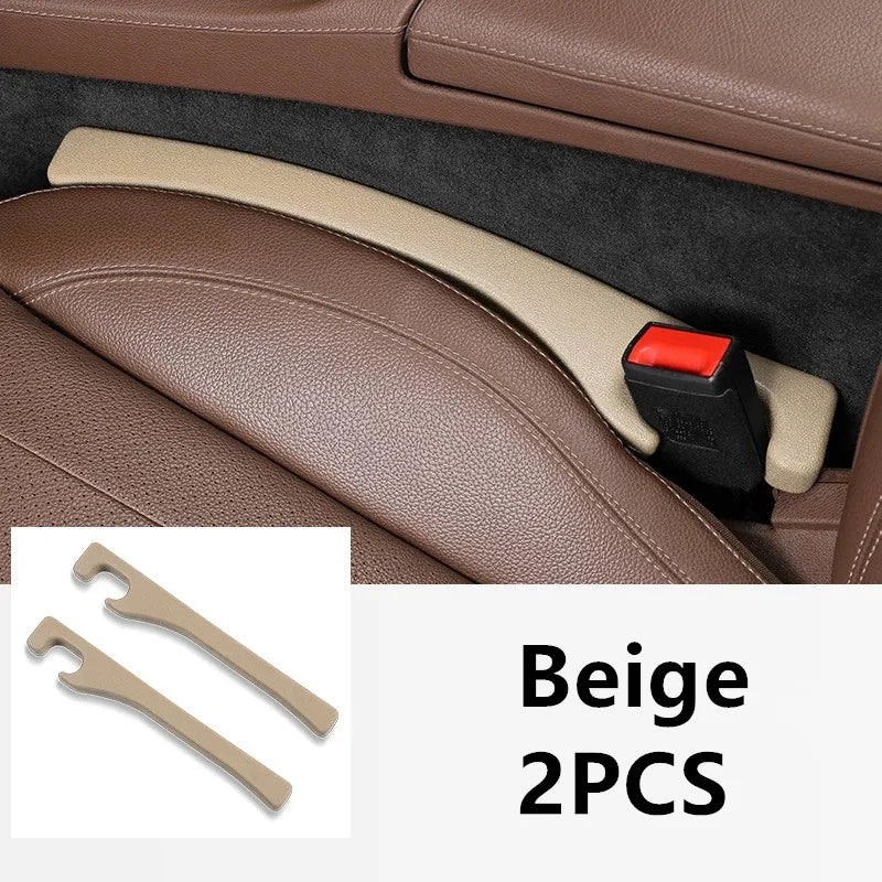 2× Car Seat Gap Filler Side Seam Plug Strip Leak-proof Filling Strip For All Car Model Wallet Phone Holder Auto Accessories
