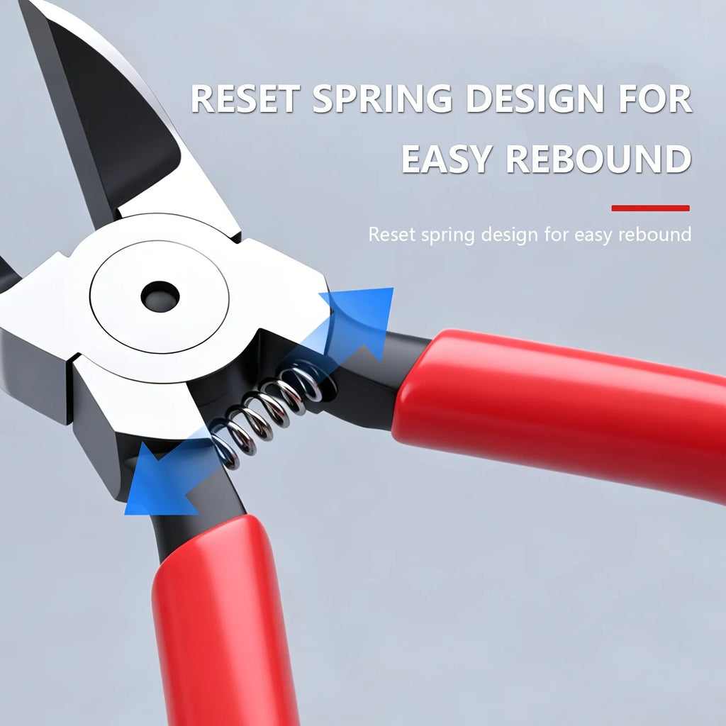 45° 90° Right Angle Flush Cut Pliers Industrial Diagonal Cutting Nippers Cr-V Steel Portable Scissors for Electronics Repair
