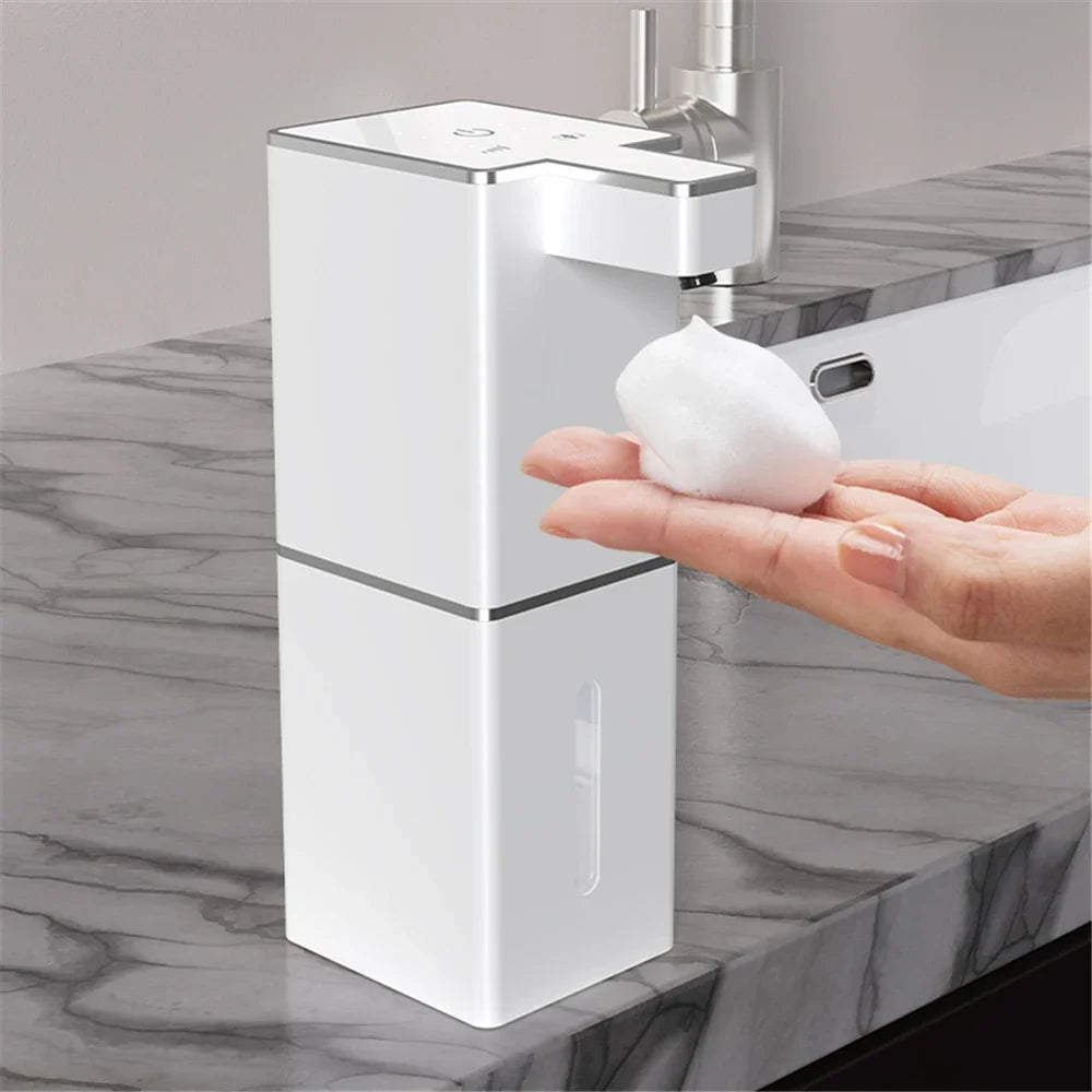 4 Levels Automatic  Foam Soap Dispenser Touchless Sensor Generator For Wall mount Hand Washer White Color