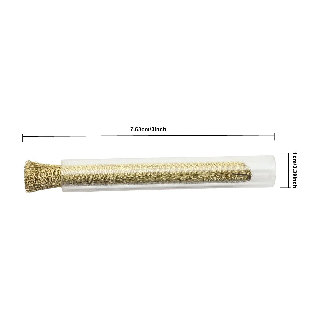 Professional Brass Nail Drill Bit Cleaning Brush – Pen Shape Tool for Cleaning Carbide & Diamond Nail Bits