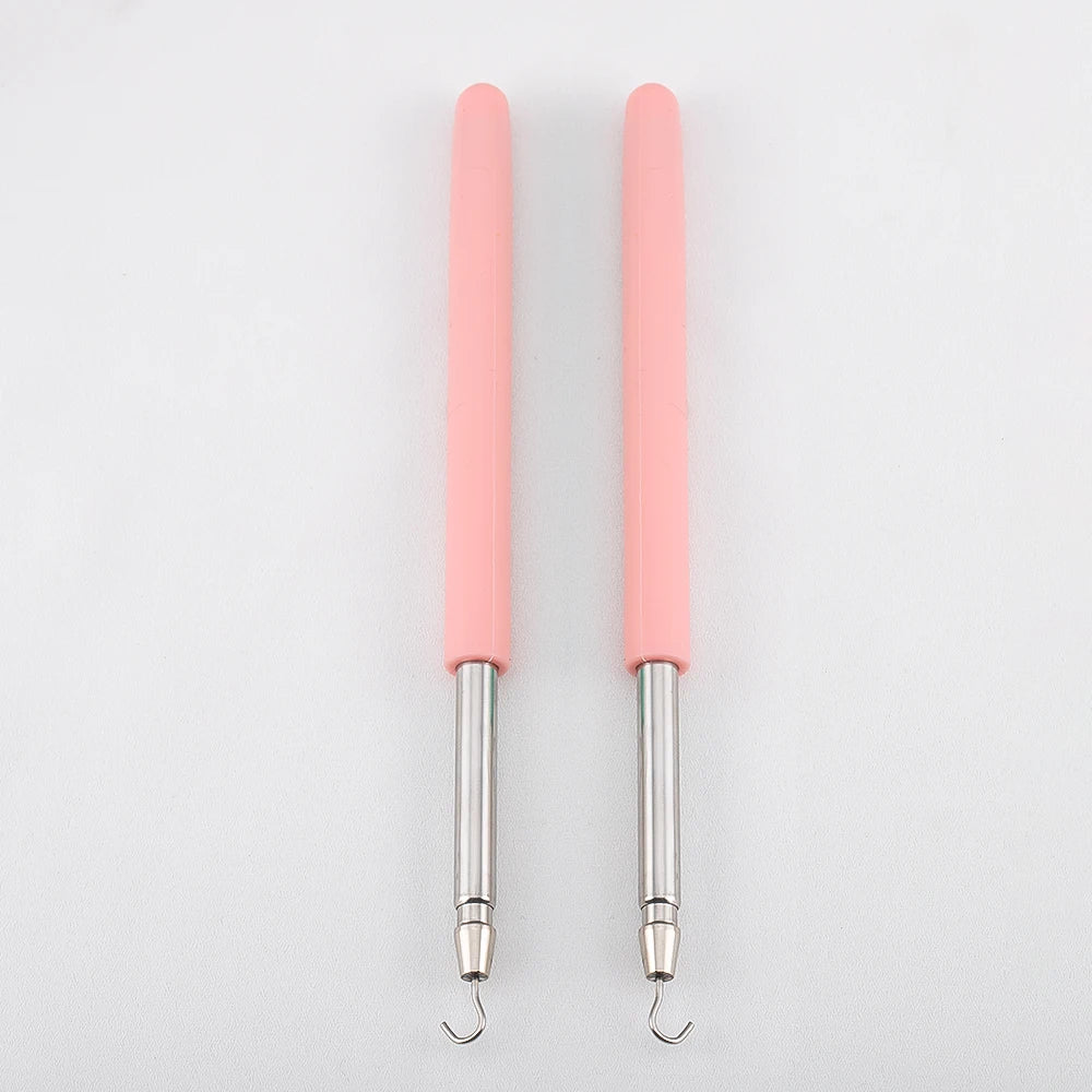 1P Help Wear Bracelet Tool Partner Jewelry Helper Fastening Aid Quickly Unfasten Hooking Equipment Plier Clasps Tie Zipper Craft