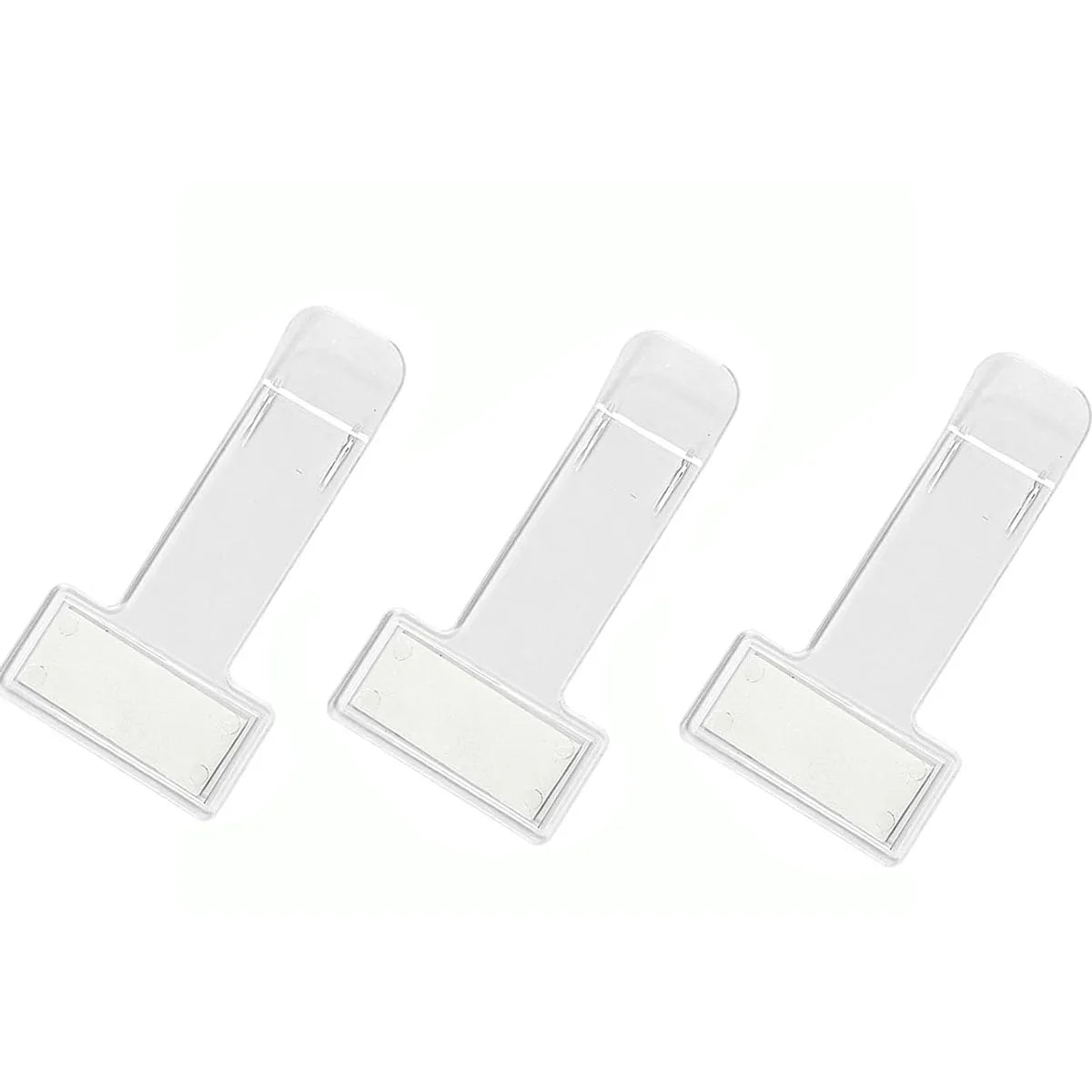 Car Window Fastener Stickers Plastic Ticket Holder Transparent Temporary Parking Business Card Holder Car Interior Accessories