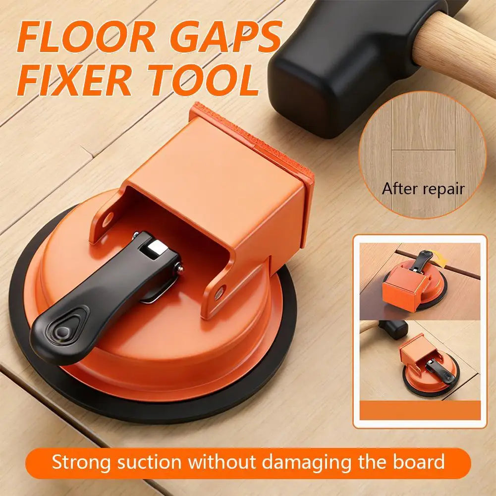 1PC Floor Gaps Repair Tool with Splicing Suction Cup Strong Vacuum Extractor And Rubber Hammer for Tile Installation Handling