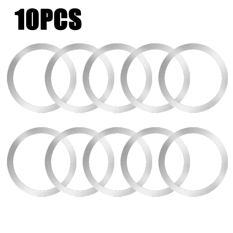 Universal Magnetic Metal Plate Ring Car Magnet Phone Holder Magsafe Wireless Charger Iron Sheet Sticker Car Accessories Interior