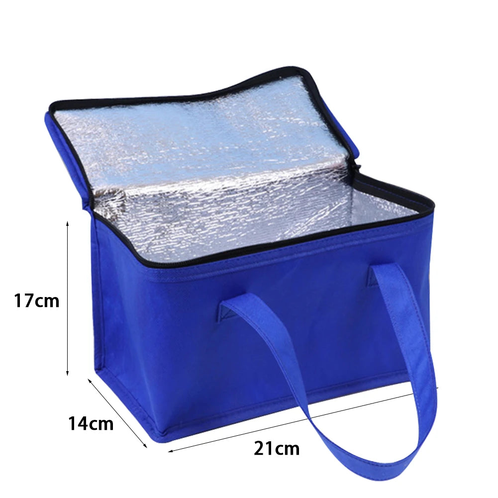 Beer Cooler Portable Bag Folding Food Thermal Storage Bag Insulation Picnic Ice Pack Drink Carrier Insulated Bag for Outdoor