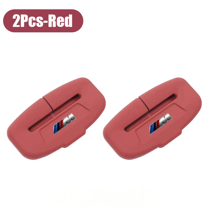 Car Seat Belt Buckle Silicone Protective Cover / Anti-Scratch Sleeve Stickers For BMW G80 G06 G07 G42 G14 G15 G16 F82 F20 F21 F8