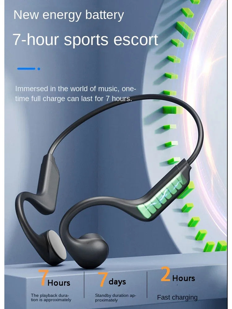 run for shokz Bone Conduction Headphones Bluetooth Open Ear Earphones Wireless On Ear Headphones Sport Wireless Headset for Run