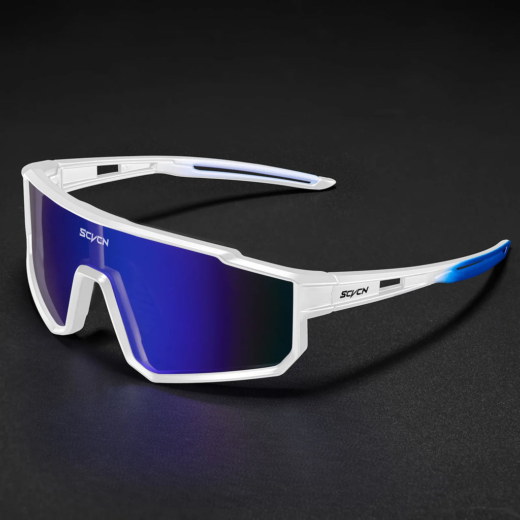 SCVCN Shock Resistant Sports Goggles Wind Sand Barrier Unisex Biking Running Sun Glasses UV Filter Eyewear