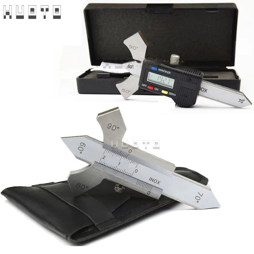 0 - 20mm Stainless Steel Digital Caliper/Weld Seam Measuring Caliper Weld Gauge Weld Inspection Ruler