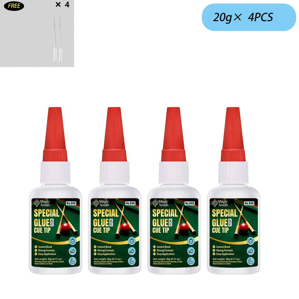 1-5 Pcs Professional Super Glue for Billiard Cue Tip | Fast Drying Waterproof | Strong Bond for Wood Plastic Metal Ceramic