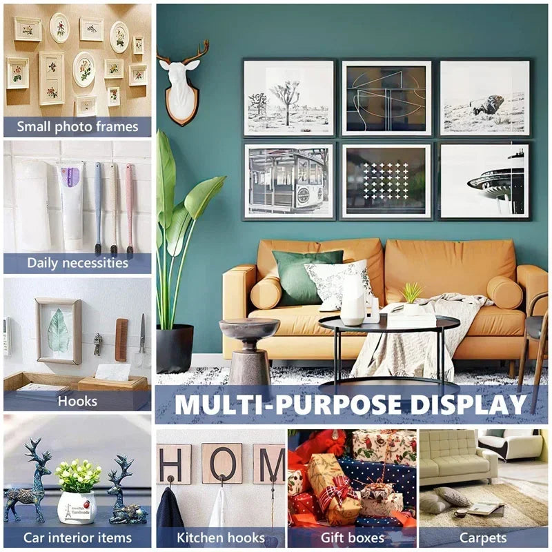Ribbon Double Sided Adhesive Multifunctional Waterproof Reusable Wall Stickers Transparent Strong Sticky Glue Bathroom Kitchen