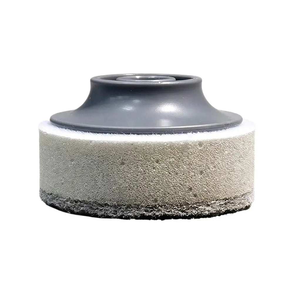 ♪Car Polishing Tire Shine Detailing Cleaning Reusable Waxing Sponge Applicator High Density Foam Pad Plastic Handle Auto Tools