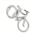 Corkscrew Metal Keychain,Stainless Steel Bike Shape Bottle Opener,Creative and Funny for Beer,Wine,Juice Opening,Kitchen Gadgets