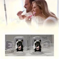 2pcs Cute French Bulldog Portable Toothbrush Head Cover Outdoor Trips Storage Box Daily Use Bathroom Accessory for Home Travel