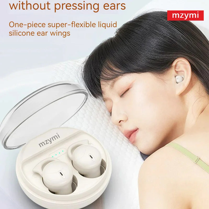 MZYMI Q26 Wireless Sleepbuds Bluetooth Earphones Sleeping Earbuds Invisiable Comfortable Noise Reduction Headphones TWS Headset