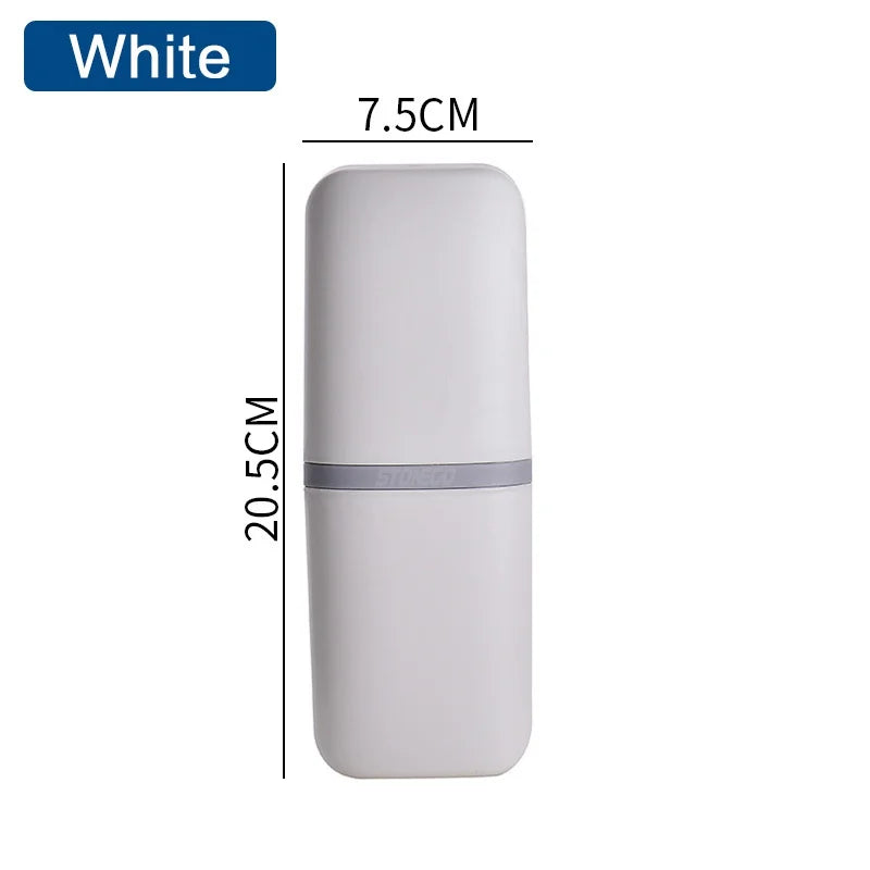 Travel Portable Toothbrush Toothpaste Holder Storage Case Box Organizer Household Storage Cup Outdoor Holder Bathroom Accessorie