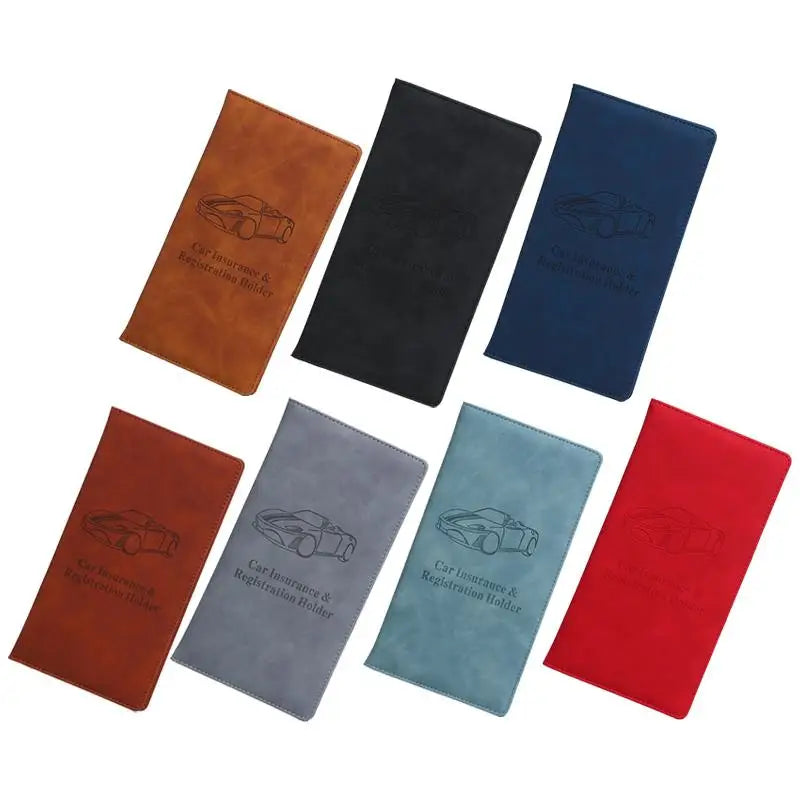 Car Registration And Insurance Holder,Car Document Holder For Cards License,Vehicle Glove Box Car Organizer For Documents, Cards