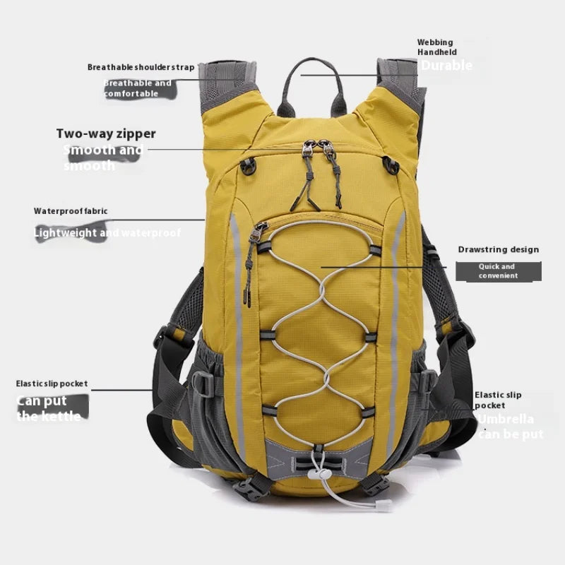 New Outdoor 20L Hiking Backpack Bag Women's and Men's Cross-Country Running Cycling Vest Lightweight Backpack Nylon