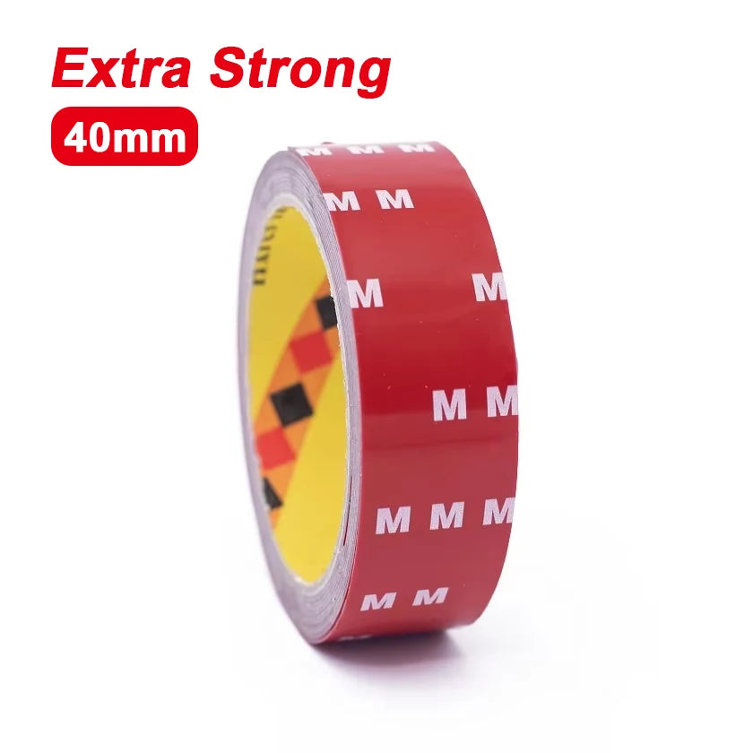 3Meters Double Sided Adhesive Tape Extra Strong 0.8mm Thick High Viscosity For Car Special Mounting Fixing Tear Off No Residue