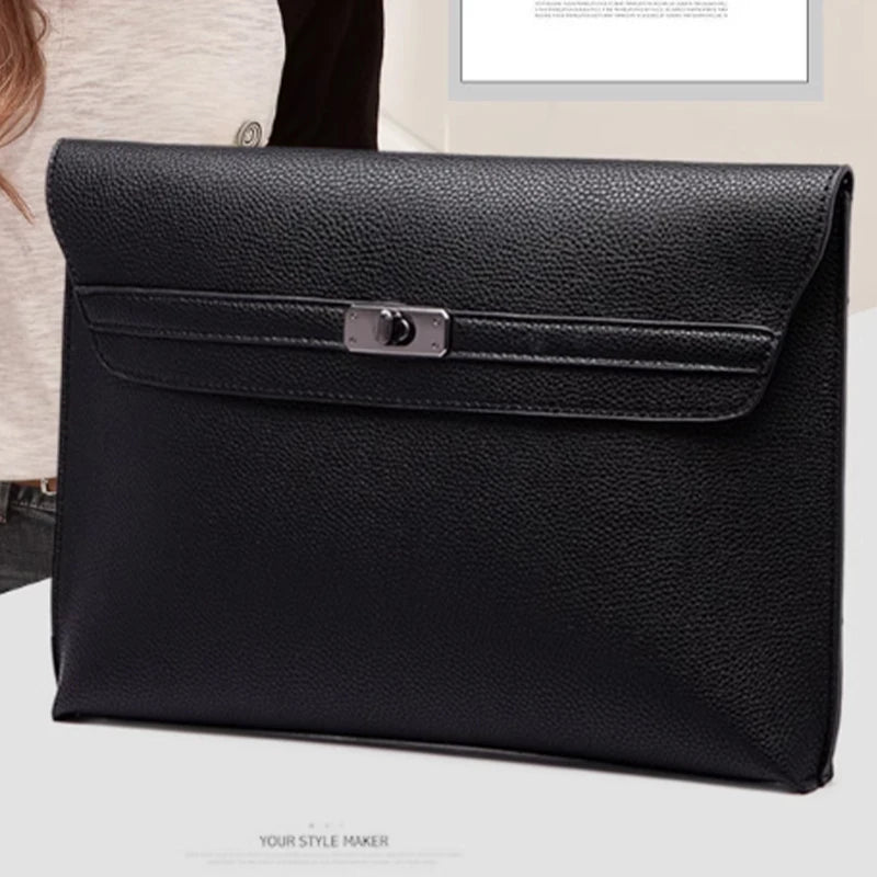New Leather Envelope Clutch Bag Large Capacity Designer Clutch bolso acrilico mujer Party Handbags for Women Formal Evening Bag