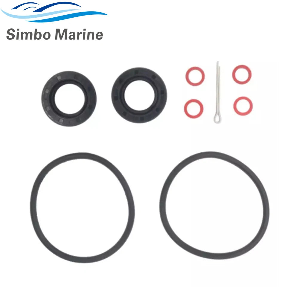 Lower Unit Seal kit For Yamaha 2 Stroke 20 25 30 HP Outboard Engine 93210-60MA3-00 93210-60M17-00 93101-20M07 90430-08003-00