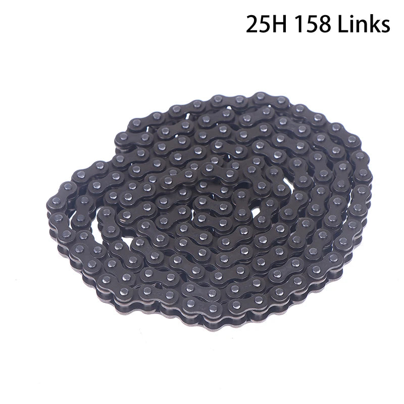 25H Chain With Spare Master Link 49CC 2 Stroke Engine ATV Quad Go Kart Dirt Pocket Mini Motor Bike Section 62/68/132/136/138/158
