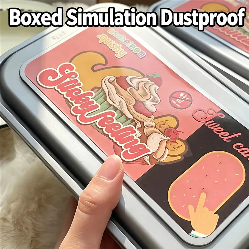 Super Soft Sprinkle Jumbo Box Cake Squishies Fragrant Slow Rebound Non-toxic ASMR Healing Stress Relief Fidget Toy Adult Gift