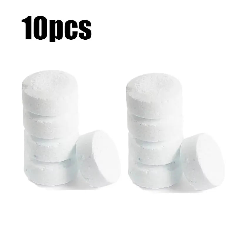 10-60pcs Coffee Machine Cleaning Effervescent Tablets Descaling Agent Multi-Purpose Household Cleaning Tool Kitchen Accessories