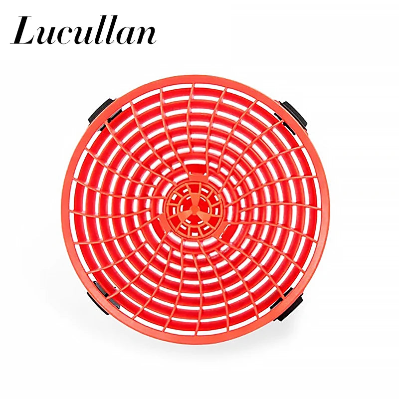Lucullan Dirt Grit Lock Car Wash Bucket Insert With Flexible Rubber Tabs Self-adjusting Locking System