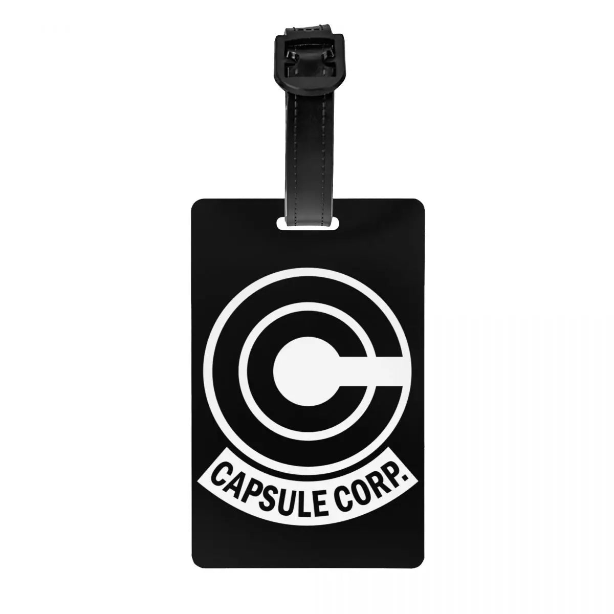 Custom Capsule Corp. Luggage Tag With Name Card Privacy Cover ID Label for Travel Bag Suitcase