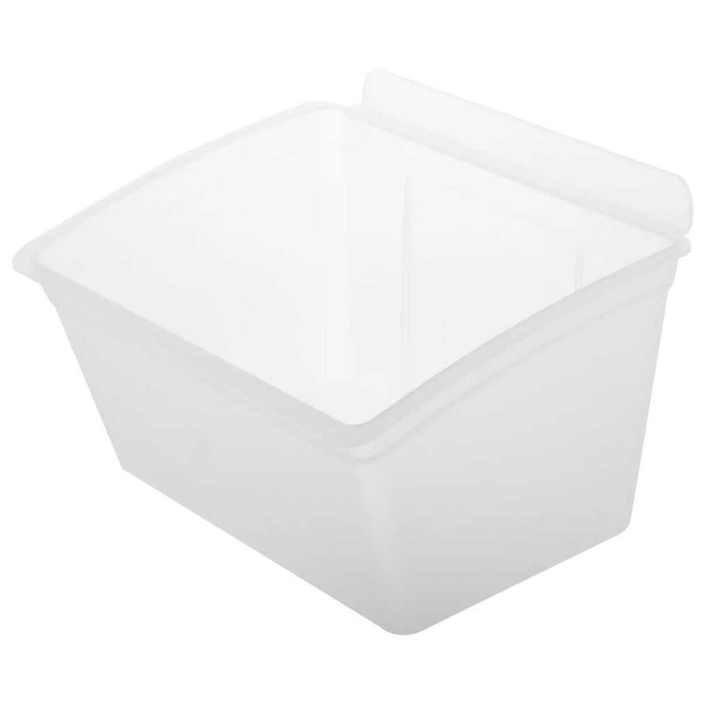 Slat Wall Plastic Storage Bin Tool Organizer Garage Workshop Plastic Storage Container Desktop Wall-Mounted Organizer