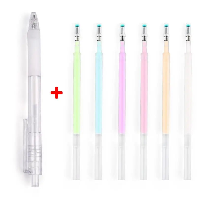 1 Set Dispensing Pen Dotting Pen for DIY Hand Work Quick Drying  Solid Color Glue Stick High Viscosity Glue School Suppliers