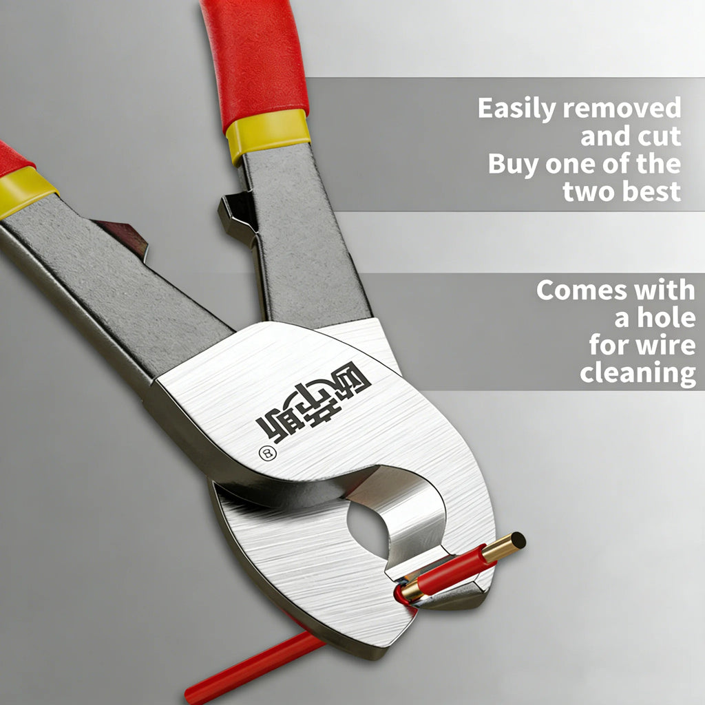 6/8/10 Inch Industrial-grade Dipped Plastic Insulated Cable Cutter Professional-Grade Crimping Pliers Multifunction Hand Tools