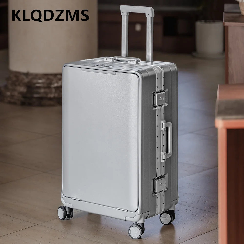KLQDZMS High Quality Luggage 20 Inch PC Boarding Suitcase 24”26 Inch Large Capacity Luggage Men's And Women's Universal Luggage