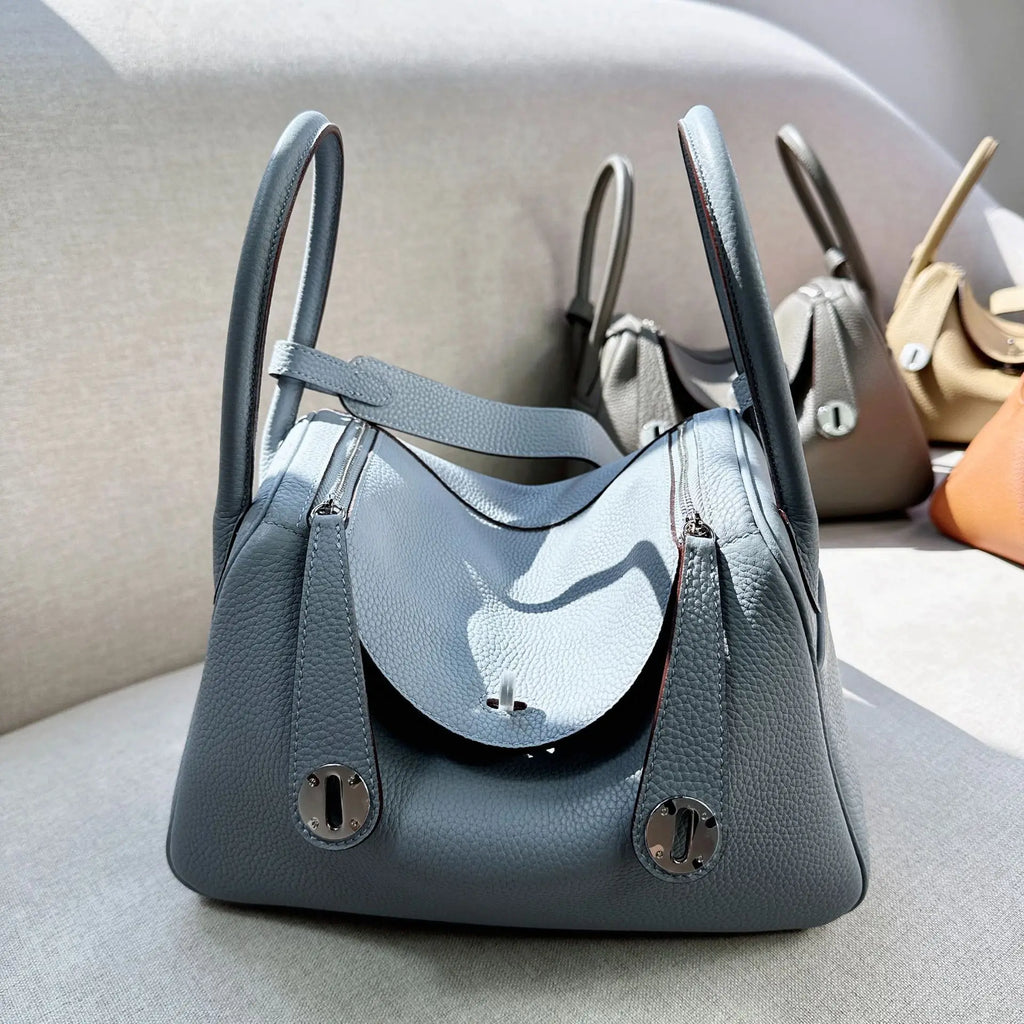 Genuine Leather Lindy Bag For Women TOGO Top Layer Cowhide Handbag Luxury Shoulder Tote Bag Commute